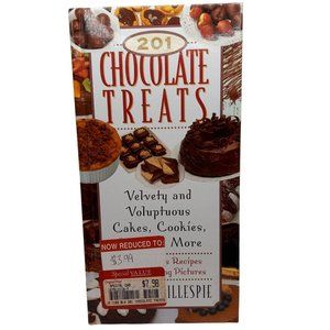 201 Chocolate Treats Recipe Book Cookbook Vintage Cakes Cookies